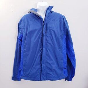 Cabela's Packable‎ Lightweight Windbreaker Blue Size Med